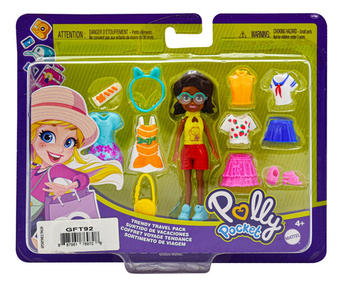 Polly Pocket Surtido De Vacaciones Shani Mattel