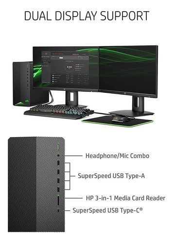 Hp Pavilion Gaming Desktop Procesador Intel Core Nvidia Rtx