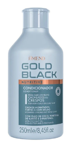 Amend Kit Gold Black Nutritivo Shampoo + Condicionador 250ml