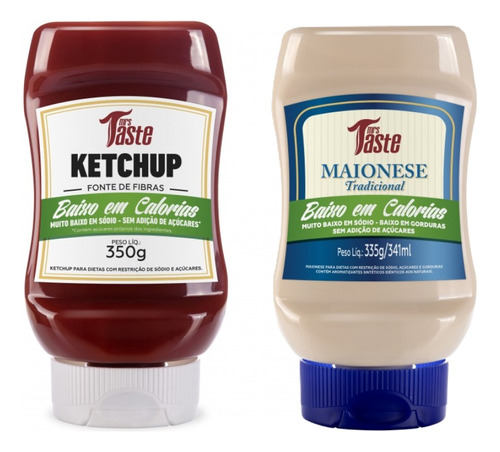 Kit Ketchup + Maionese - Mrs Taste
