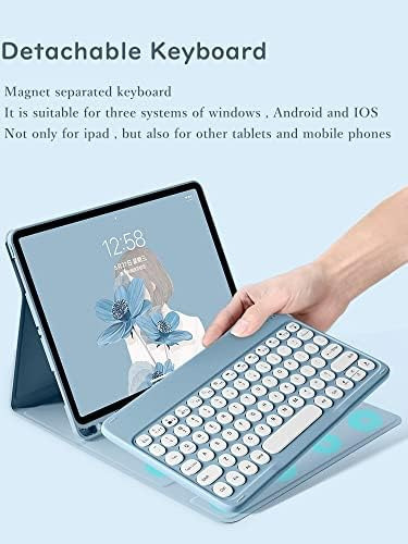 Capa De Teclado Henghui Para iPad Pro 11 2021 3g/2gmintgreen