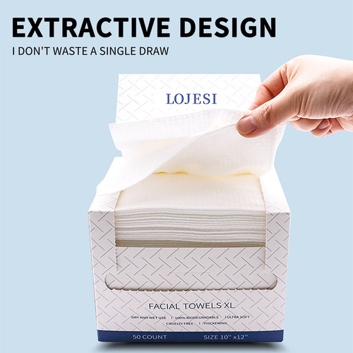 Toalha Macia Espessada, Toalha De Limpeza, Caixa De Papel,