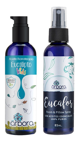 Aromaterapia Niños Aceite + Spray Eucalipto Reconfortante