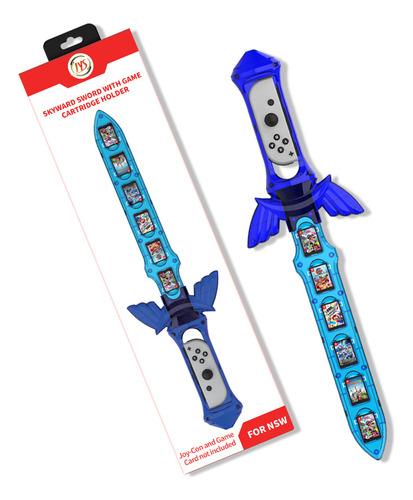 Soporte De Mando Joycon Para Nintendo Switch Game Sword Color Azul