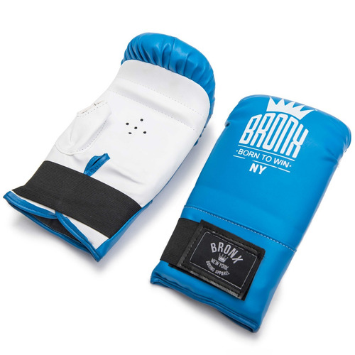 Imagen 2 de 6 de Guantes Para Bolsa Cuero Sintetico Bronx Guantines Boxeo Mma