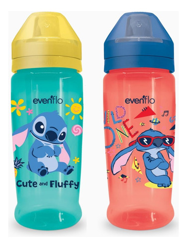 Vaso Entrenador Evenflo Stitch Disney 330ml - Diseño Variable 1 Pieza