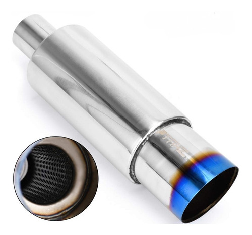 Muffler Escape Alto Flujo Bramador Hi Power Jasma 2-3.5