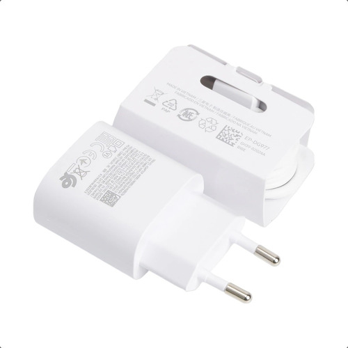 Cargador Para Samsung 25w Super Carga Rapida Tipo C A Tipo C