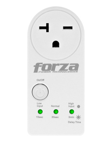 Forza Protector De Voltaje 4400w 220v 1xnema 6-20r Fvp-4402b