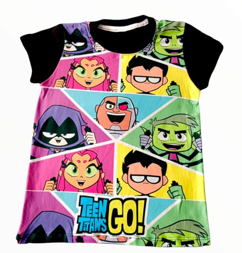 Camiseta Teen Titans Go - Jóvenes Titanes - Niño 