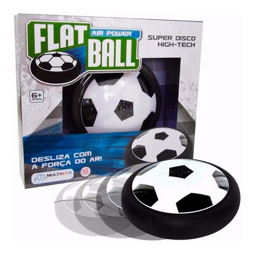 Bola Flutuante Flat Ball Futebol Casa Multikids Hoverball