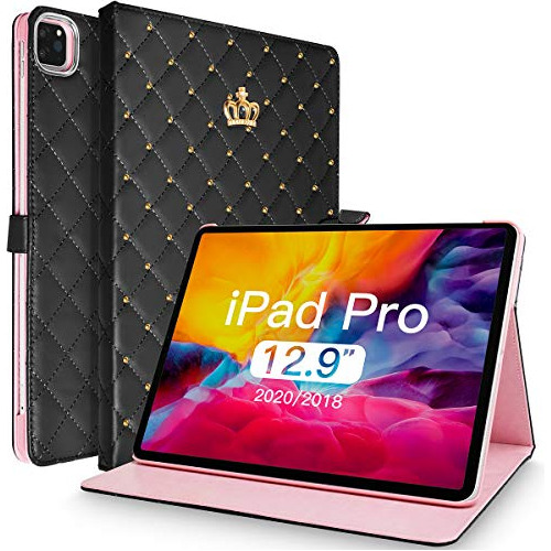 Funda Para iPad Pro 12.9-puLG (5th 4th & 3rd Gen) Negro