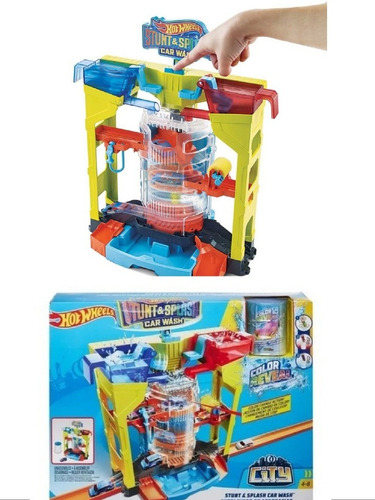 Imagen 1 de 1 de Pista De Carros Hot Wheels Original Auto Lavado
