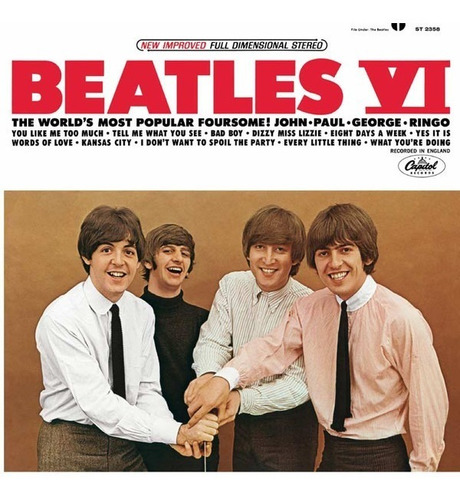 The Beatles Beatles Vi Cd New Cerrado 100% Original En Stock