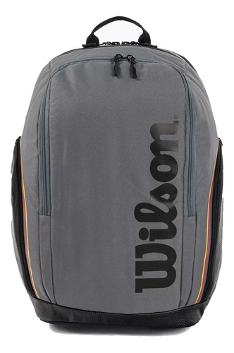 Mochila Tenis Wilson Raquetero Deportivo Porta Raquetas Compartimientos Ropa Accesorios