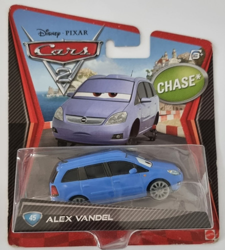 Disney Cars 2 Alex Vandel Chase Lacrado