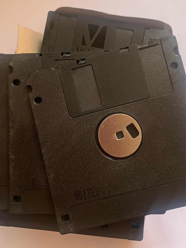 Diskettes Verbatim 3.5 De 1.44 Mb Caja Con 10 Piezas (Usado)