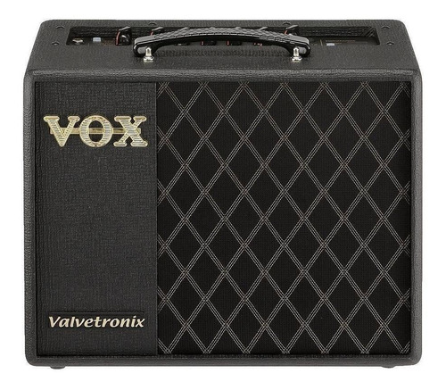 Imagen 1 de 3 de Amplificador VOX VTX Series VT20X Valvular para guitarra de 20W color negro