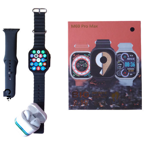 Reloj Smartwatch Inteligente M69 Pro Max 