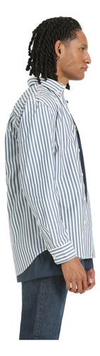 Camisa Hombre Authentic Button Down Azul Levis A7210-0007