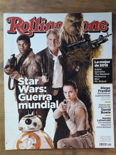 Revista Rolling Stone N° 214 Star Wars Año 2016