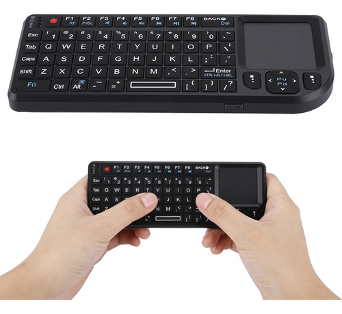 69 Teclas De Retroiluminación Teclado Inalámbrico Para
