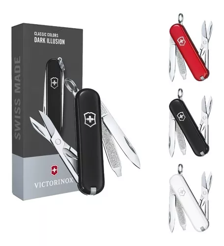 Navaja Victorinox Classic Sd Colors 7 Usos Color Dark Illusion