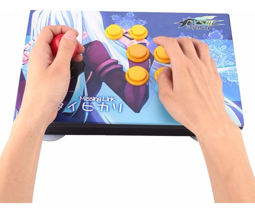 \/ Usb Arcade Fighting Joystick Controlador De Juego Para