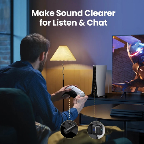 Transmisor Audio Bluetooth Para Ps5, Ps4, Switch- Voice Chat