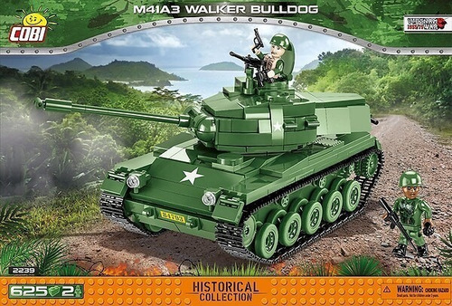 Cobi2239 - Tanque Americano M41a3 Walker Guerra Vietnam