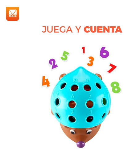 Juguete Bebe Puercoespin Didactico Educativo Infantil