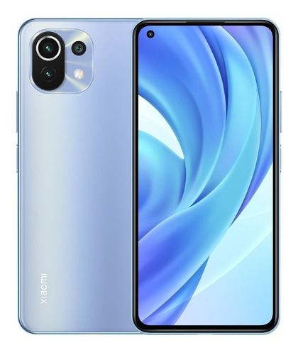 Imagen 1 de 6 de Xiaomi Mi 11 Lite Dual SIM 128 GB bubblegum blue 6 GB RAM
