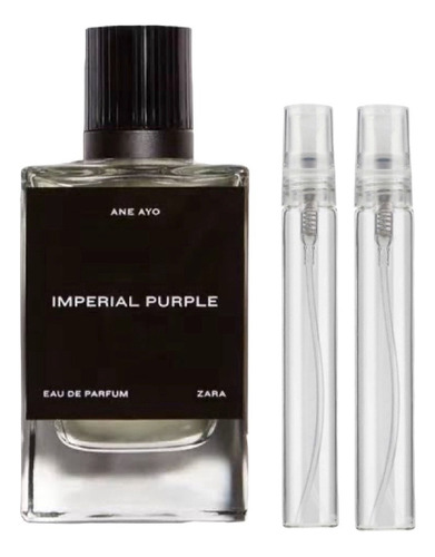 Perfume Zara Imperial Purple Decant 10ml Muestra Original