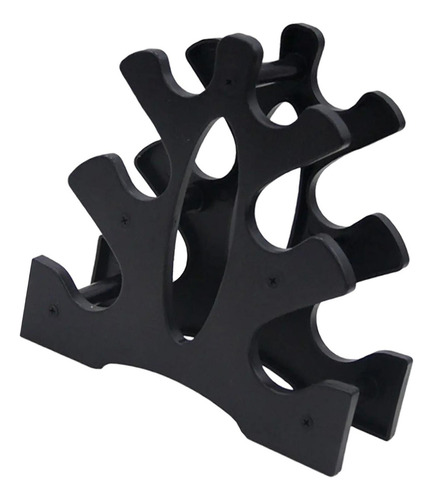 Rack De Pesas Soporte Vertical Almacenamiento 6 Marco De