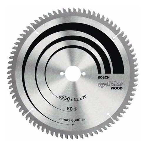 Hoja Sierra Circular Bosch Para Madera 305mm (12 Pul) 60 Die