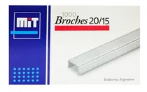 Comprar Broches Mit 20\u002F15 Para Abrochadoras Papel X1000 Unidades