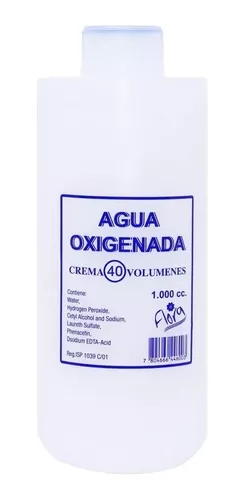 Agua Oxigenada 30 Volumenes en Crema 1000cc