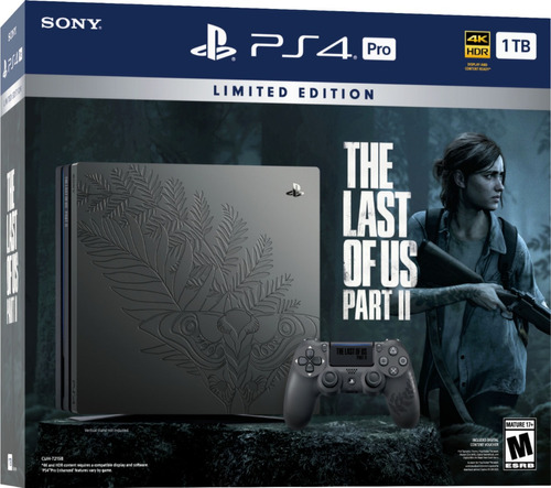 Ps4 Pro Sony Play Station 4 Pro The Last Of Us Parte 2 