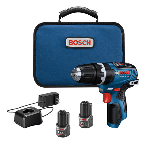 Bosch Gsb12v-300b22 12v Max Sin Escobillas 3/8 Pulgadas Kit.