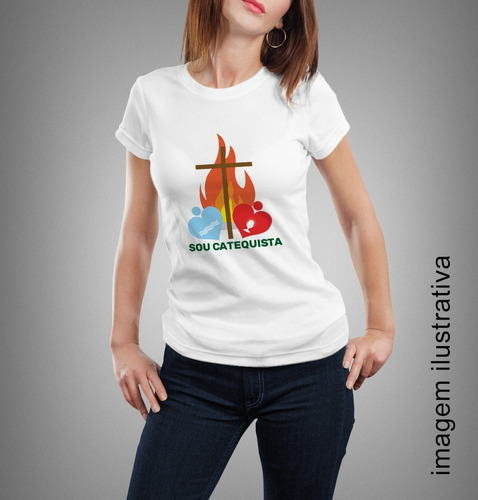 Camiseta Personalizada Catequista 02 - Católica - Giftme