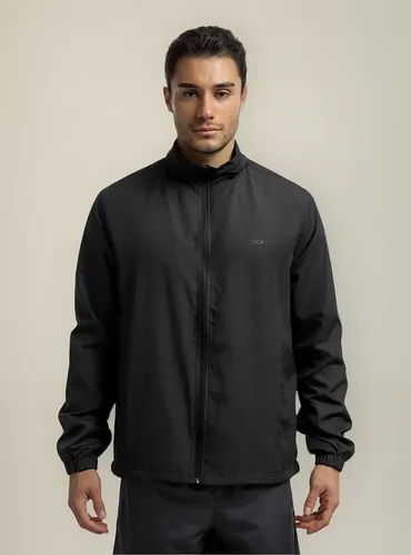 Jaqueta Corta-vento Fitness Masculina Essential - Olympikus Preto P