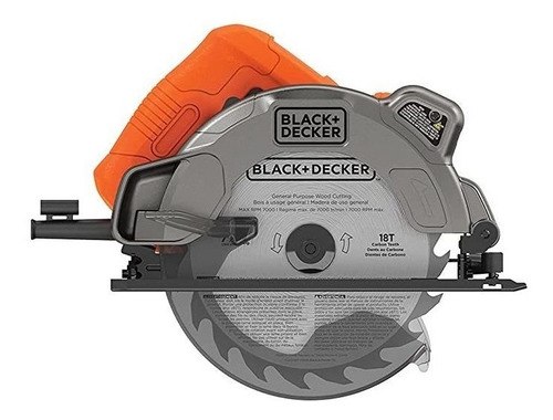 Sierra Circular Black &amp; Decker Bdecs300c, De 13 Amperio.