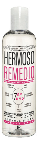 Hermoso Remedio ® Protector De Calor Serum Tratamiento Capilar Restructuración Brillo Control Frizz 120 Ml