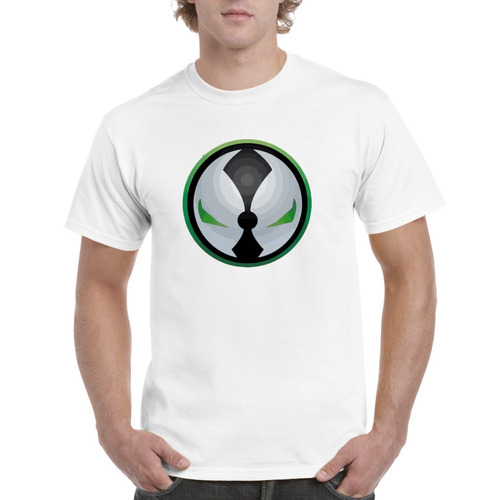 Camisa De Hombre  Moderno Estilo Spawn Logo 