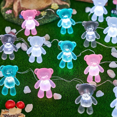 Jashika Lindas Tiras De Luces De Oso De Peluche, Regalos Par