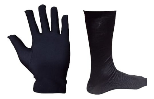 Combo Invernal! Guantes + Medias Primera Piel X1 Dzz