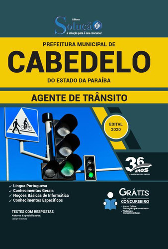 Apostila Prefeitura Cabedelo Pb - Agente De Trânsito