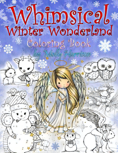 Whimsical Winter Wonderland: Coloring Book By Molly Harrison, De Harrison, Molly. Editorial Createspace, Tapa Blanda En Inglés