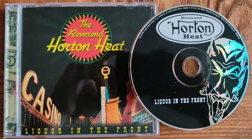 Reverend Horton Heat Liquor In The Front Cd 1994 Sub Pop Int