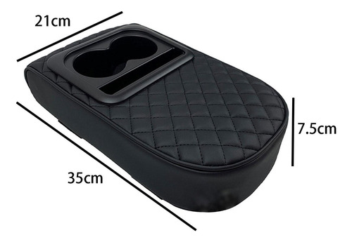 Qe1 Caja De Reposabrazos Para Coche, Alfombrilla De Soporte